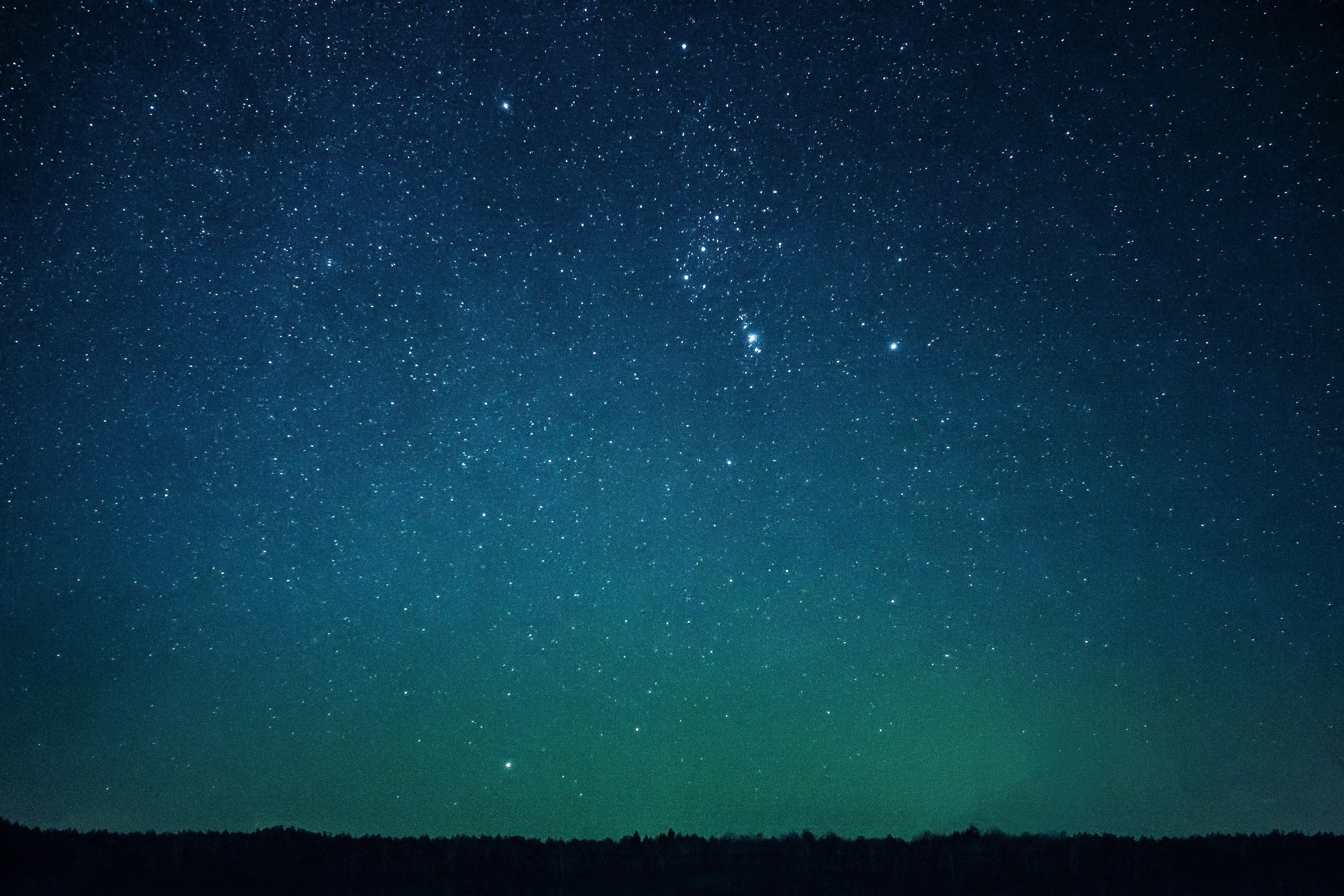 Stars in Night Sky